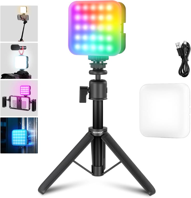 NEEWER RGB61 Videolicht aus dem Exzellenz-Goods-Pin